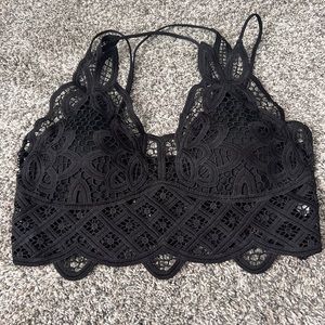 Black bralette